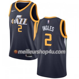 Maillot Basket Homme Utah Jazz Joe Ingles 2 Nike 2017-18 Navy Swingman